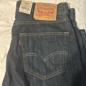 Men’s LEVI’S 527 Slim Bootcut Jean 33/30-NEW!
